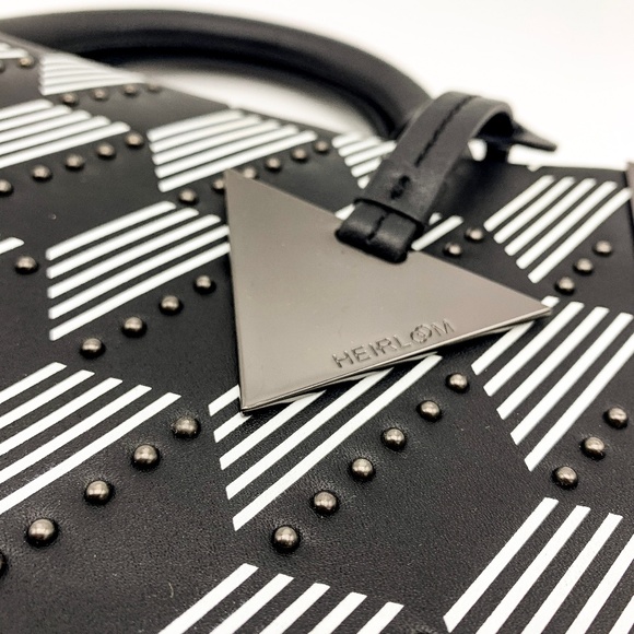 NWOT HEIRLOOM Limited Edition Leather Studded Bag - Picture 5 of 6